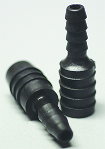 Reducing Coupling Insert blk 3/8"x1/2" IxI Black Poly Fitting
