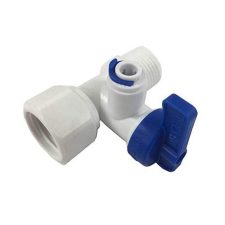 Under Sink Water Line Adapter With Valve