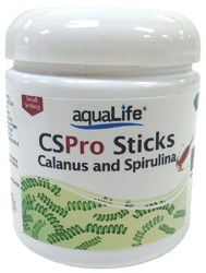 CS Pro Small Sinking Sticks Calanus & Spirulina Food 4 oz