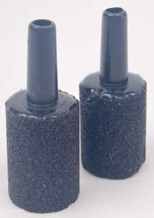 aquaLife Ultra 3/4" Mini Airstone Black Slim 2pk AL344