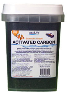 Scientific Grade Activated Carbon - Treats up to 1600 Gallons .75 Gallons