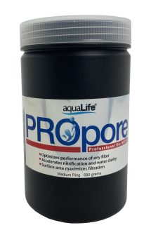AquaLife PROpore Professional Bio MEDIA - Medium Ring  580 grams