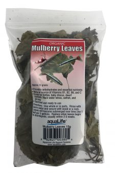 aquaLife Mulberry Leaves Approx. wt. 15 grams