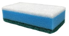 Deluxe 2-in-1 Cleaning Sponge - 2 pack