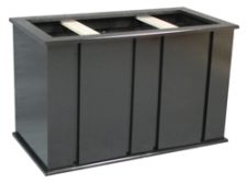 Economy Maple Series Black 24"x13"x32"