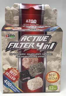 Active 4 in 1 Filtration Media - 12 pcs