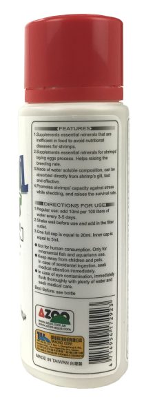 Mineral Plus for Shrimp Tanks - 120 ml - Image 2