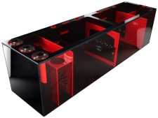 Bashsea SS-60 Signature Series Sump Black/Red 60"x15"x16" Ferrari