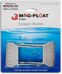 Mag-Float Scrape Stainless Steel Scraper Blades (2 Pack) for Small and Medium