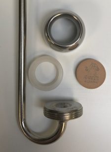 Stainless CO2 Diffuser w/ 6 mm Clip - 9.84" long - Image 5