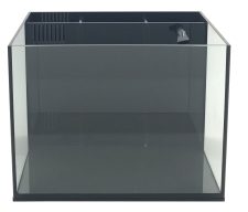 Cascade A LI 45 Degree 4 Gal. Back Filter Aquarium 12" x 8.7 " x 9" with Mat, No pump or media
