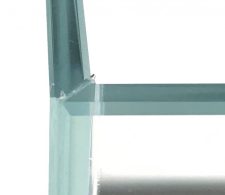Luminous 45 Degree 17.1 Gal. (LI) Ultra Clear Aquarium 23.6" x 11.8" x 14.2" with Mat - Image 2