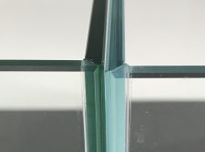 Serene 45 Degree 3 Gal. Mini Bookshelf (LI) Ultra Clear Aquarium 17.7" x 5.5" x 7.1" with Mat 35A 45x14x18cm - Image 3