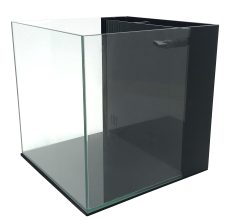 Pure 45 Degree 7.13 Gal. Back Filter Aquarium 11.8x11.8x11.8" with Mat - Image 2