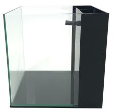 Pure 45 Degree 7.13 Gal. Back Filter Aquarium 11.8x11.8x11.8" with Mat - Image 3