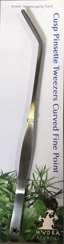 Cusp Pinsette Tweezers Curved - Fine Point - 10" - Image 3