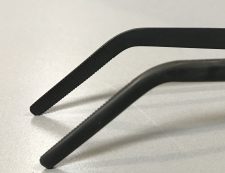 Grip Pinsette Tweezers Curved - Black Oxide - 10" - Image 3