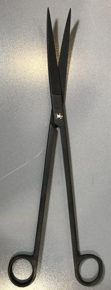 Curved Trimming Scissors - Black Oxide - 10" - Image 4