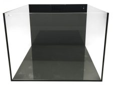 Beluga 43 Gal. Pro Aquarium with external Overflow 23.62" x 23.62" x 17.72" - Black Background