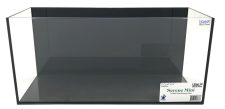 Serene Mini Iconic Black Pearl 4 Gallon (LI) Ultra Clear Aquarium 17.7" x 6.3" x 8.3" - Black back & Black silicone 45x16x21 - Image 3