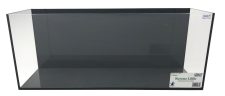 Serene Little Iconic Black Pearl 7.2 Gallon (LI) Ultra Clear Aquarium 23.6" x 7.5" x 9.4" - Black back, Blk silicone, thin ma - Image 3