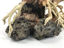 Bonsai Wood with Rock - Approx. 8" x 7" x 4.5" - Image 4