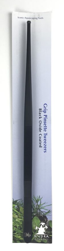 Grip Pinsette Tweezers - Black Oxide - 15.75" - Image 2
