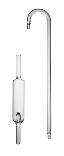 CO2 Glass Bubble Counter with Glass Hanger - Pro Series