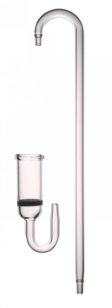 CO2 Glass Diffuser with Glass Hanger - Narrow - Pro Series
