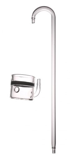 CO2 Glass Diffuser with Glass Hanger - Wide - Pro Series