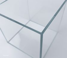 Bono Wabi-kusa 1 Gal Ultra Clear 45 Degree LI Aquarium 16x16x16 cm - 6.3 x 6.3 x 6.3" - Image 2