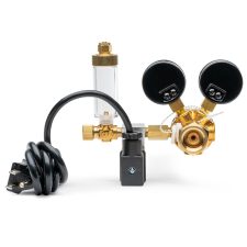 CO2 Regulator, Solenoid Valve, & Bubble Counter - Image 2