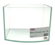 Mini Bow Front 3 in 1 Aquarium B - 1.8 Gal. 9.45" x 6.3" x 7.08" - Image 2