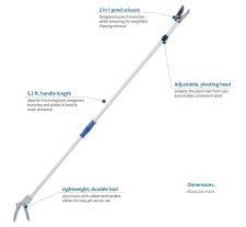 OASE FlexiCut 2 in 1 Pond Scissors - Image 3