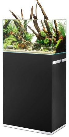 ScaperLine 60 20 Gal Black Set,  tank, 24 x 14 x 14 (60 x 35 x 35) stand 23.6 x 13.8 x 31.9 (60 x 35 x 81)