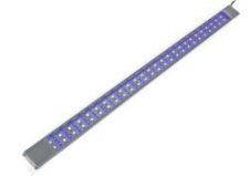 72" Blue Lumi Lite Low Profile LED Strip Light with Power Supply - Image 2