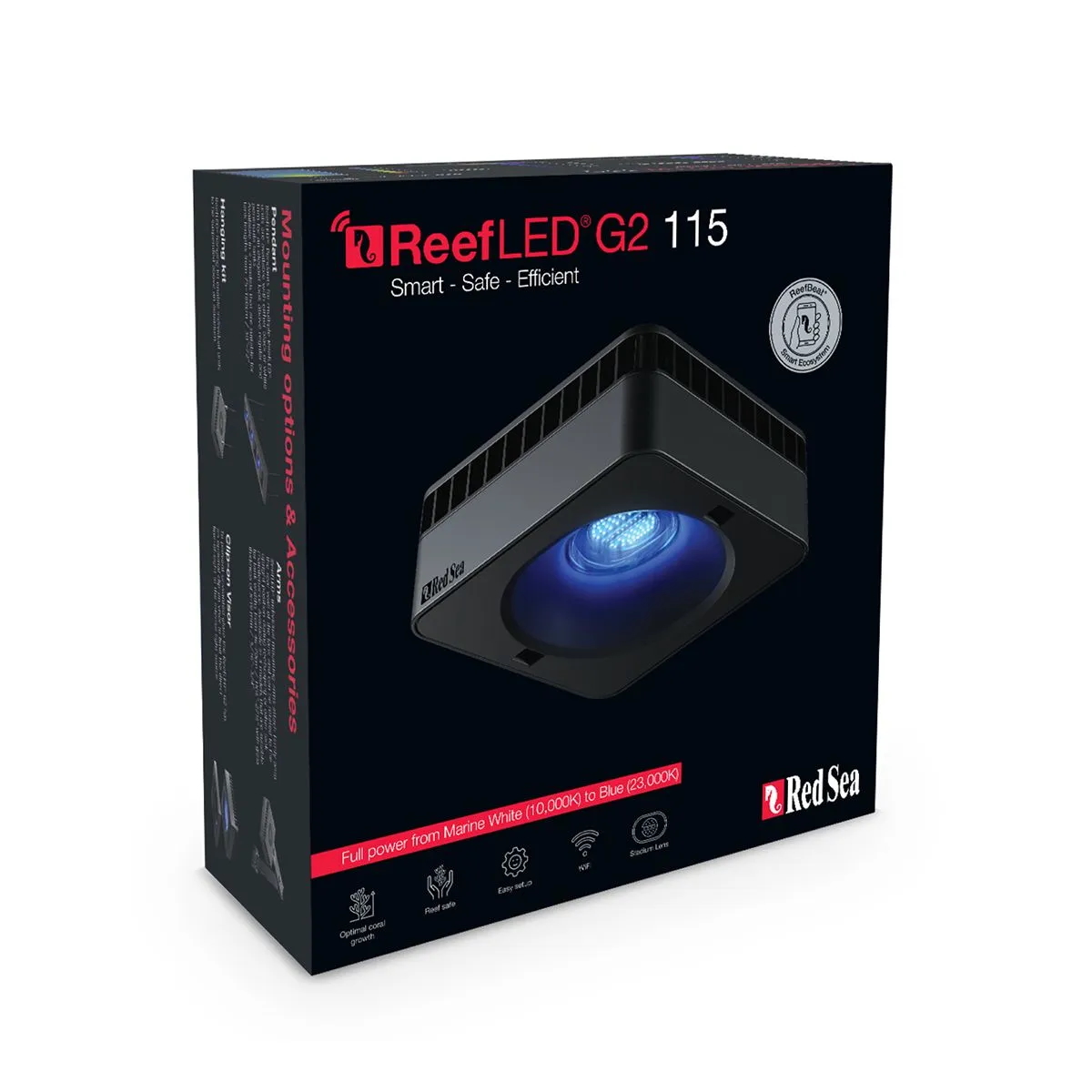 ReefLED G2 115W WiFi Reef Spec LED Light fixture - Image 4