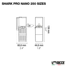 SHARK Pro Nano 250 Internal Filter - Image 13