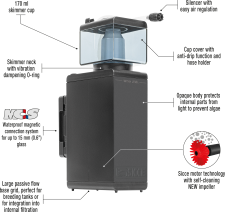 SHARK 150 Internal Protein Skimmer - Image 26