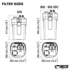 Mega Filtra 650 Canister Filter - Image 4