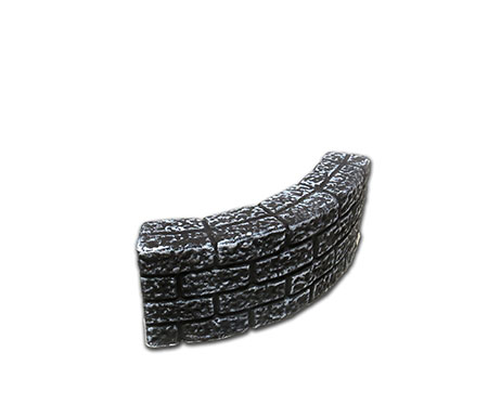 Stone Curved Wall - Small