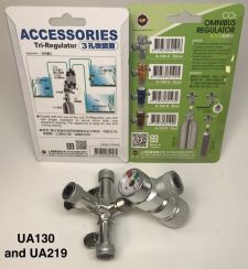 CO2 Omnibus Regulator for Disposable Cartridge or Regular CO2 tanks - Image 2