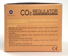 CO2 Regulator - Preset Valve + 2 Gauges with Solenoid - Image 2