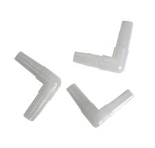 L-shaped or 90 Degree Plastic Airline Tubing Connectors