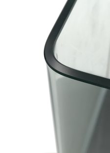 Nano Bending Aquarium A - 3.4 Gal. 11.8" x 7.1" x 9.5" - Sold in set of 4 sizes including A, B, C, D - Image 2