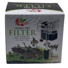 Mini Hang on Filter Clear for Aquariums up to 6 gal - Image 4