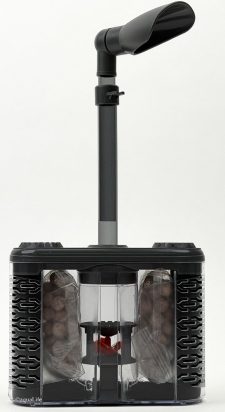 Aquarium Pneumatic Waste Collector & Filter Large with bio media