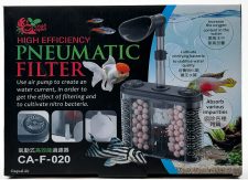Aquarium Pneumatic Waste Collector & Filter Large with bio media - Image 7