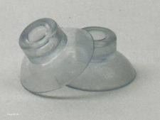 Clear Suction Cups 2pk 29cm with hole
