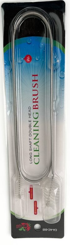 Stainless Double Head Cleaning Spring Brush